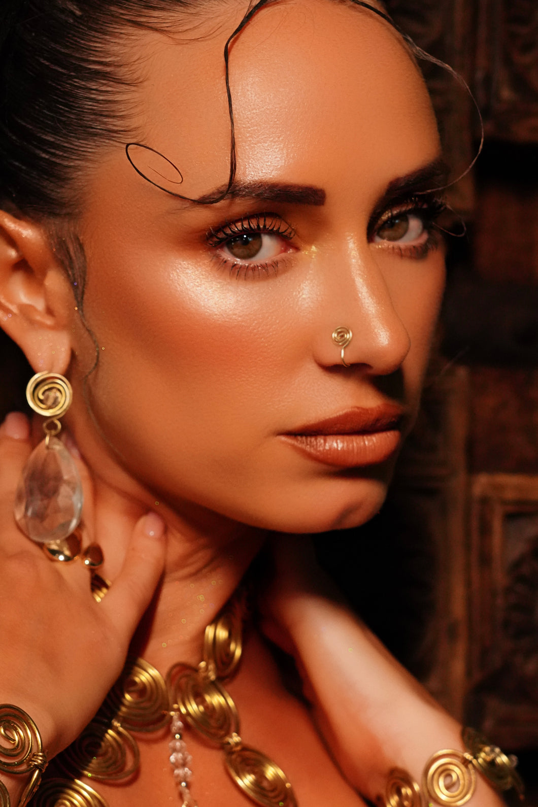 Sacred Spiral Nose Cuff
