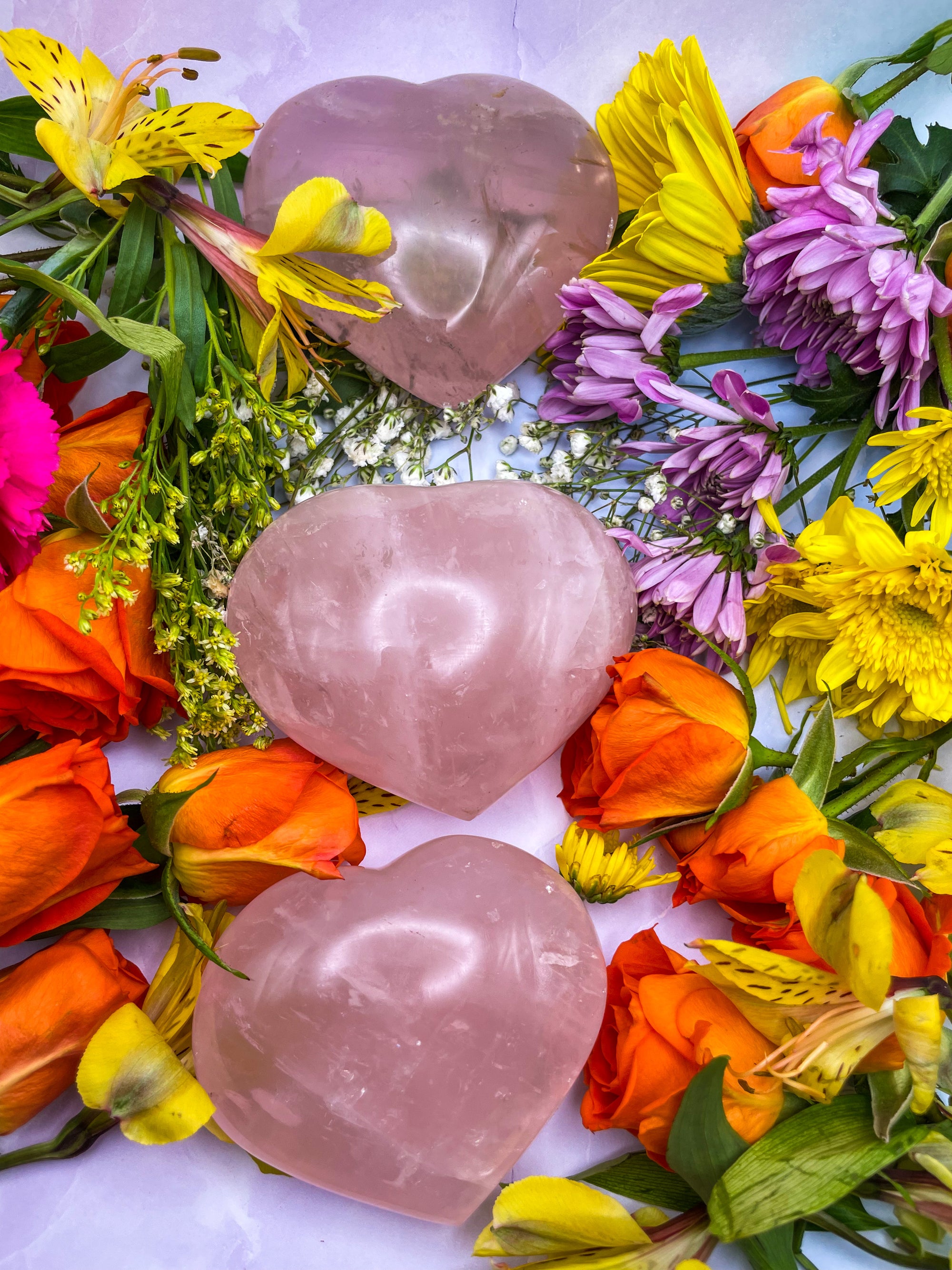 Rose Quartz Heart | HEART OF LOVE <3