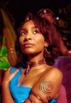 Copper Spiral NeckCuffs