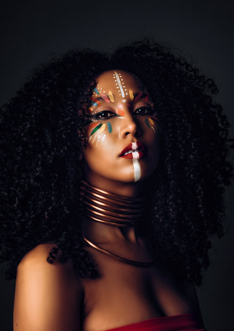 Copper Spiral NeckCuffs