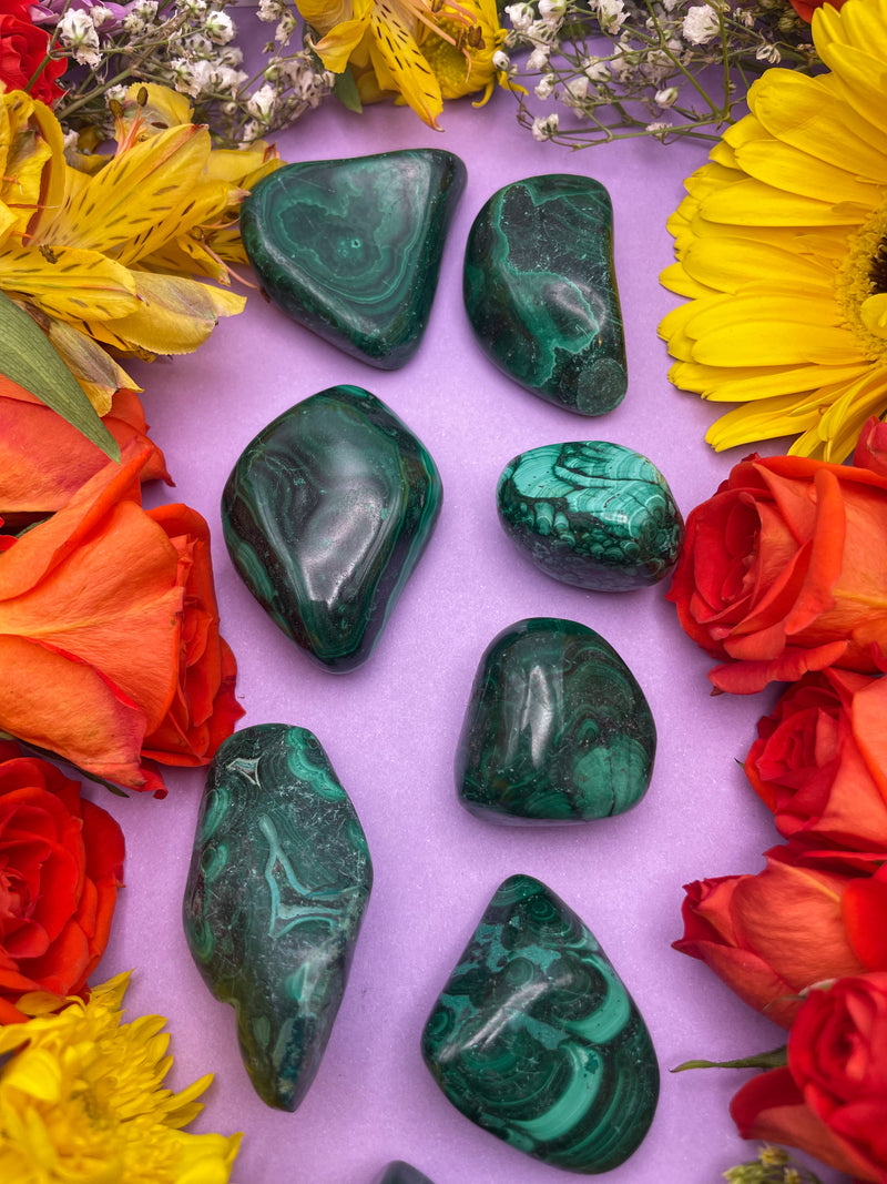 Tumbled Malachite