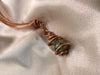 Beautiful Pyrite Necklace, Quartz Necklace, Copper Jewelry