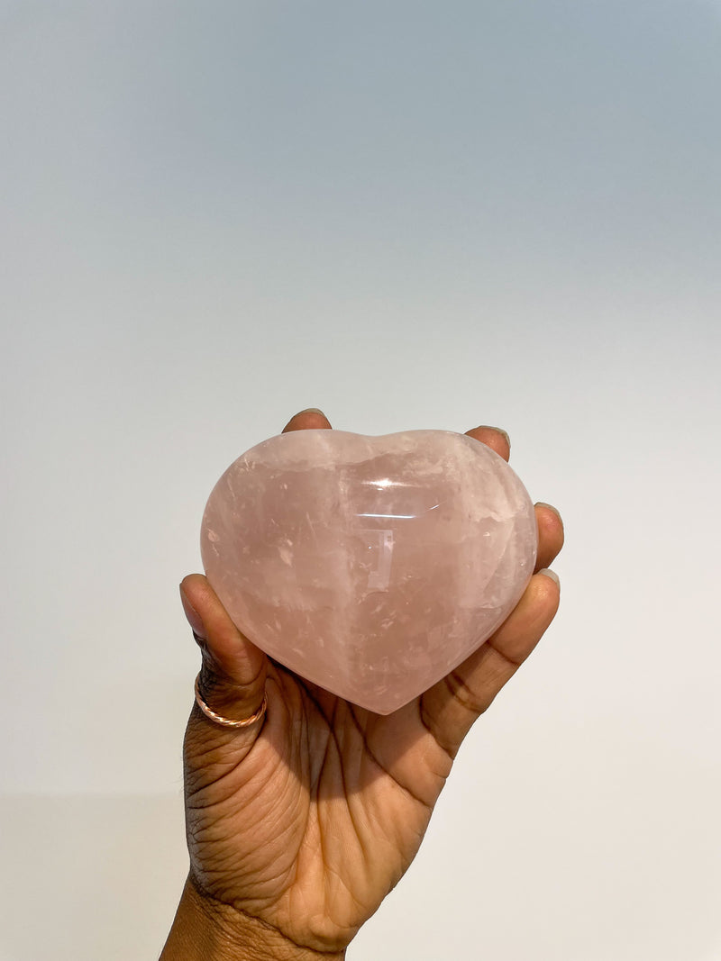 Rose Quartz Heart | HEART OF LOVE <3